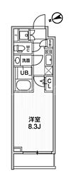 TASUKI RICHESSE KAMATA 1Kの間取図画像