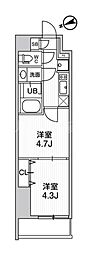 TASUKI RICHESSE KAMATA 2Kの間取図画像