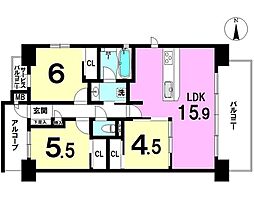 間取図画像 3LDK