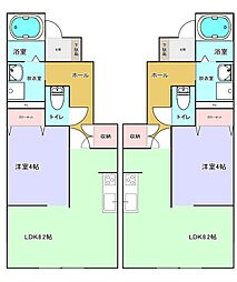 ヴィア菊池 1階1LDKの間取り