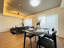 ウイング表町 10階 2LDKのリビング/ダイニング