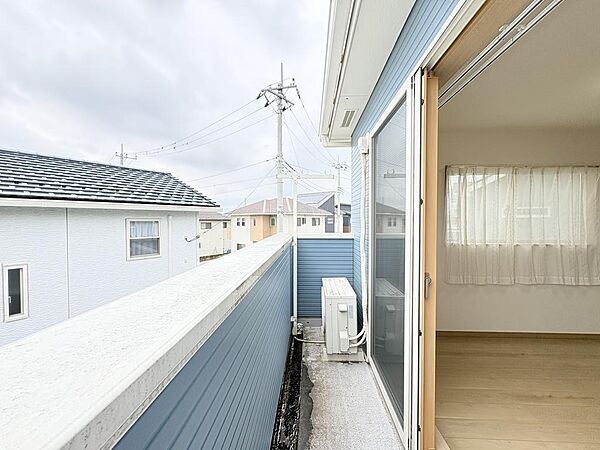 バルコニーを拡大表示