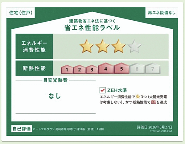 省エネ性能ラベル