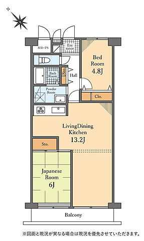 間取り パスコグランドマンション青梅 3階/307