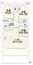 間取り：専有面積67.58m2、3LDK+WIC、東向きバルコニー、テラス付！