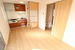 JR吉備線 備前三門駅 徒歩11分の賃貸アパート 2階1LDKのリビング/ダイニング