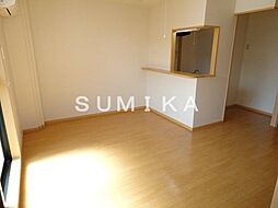 JR赤穂線 西川原駅 徒歩9分の賃貸マンション 1階1LDKのリビング/ダイニング