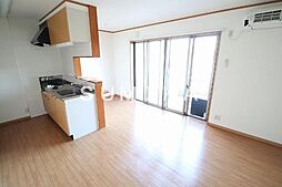 JR宇野線 大元駅 徒歩37分の賃貸アパート 2階1LDKのリビング/ダイニング