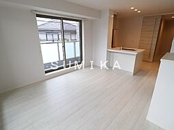 JR津山線 法界院駅 徒歩5分の賃貸マンション 3階1LDKのリビング/ダイニング