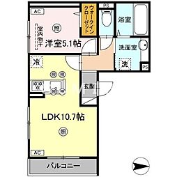 🉐敷金礼金0円！🉐宇野線 大元駅 徒歩36分