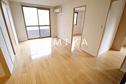 JR山陽本線 高島駅 徒歩14分の賃貸アパート 1階2LDKのリビング/ダイニング