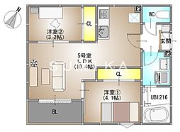 🉐敷金礼金0円！🉐山陽本線 高島駅 徒歩9分