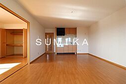 JR山陽本線 庭瀬駅 徒歩17分の賃貸マンション 2階2LDKのリビング/ダイニング