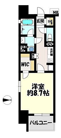 間取り オープンレジデンシア名古屋Live 3階/-