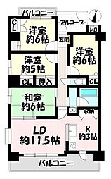 間取図画像 4LDK
