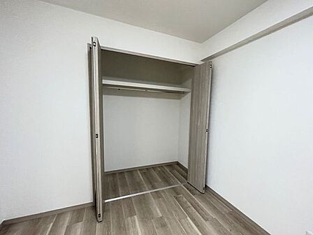 クローゼット全居室収納付き♪お部屋がスッキリとお使いいただけます♪