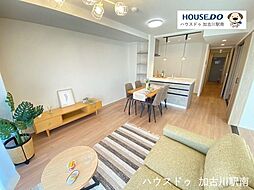 リベール加古川シティWEST弐番館 4LDKのリビング/ダイニング