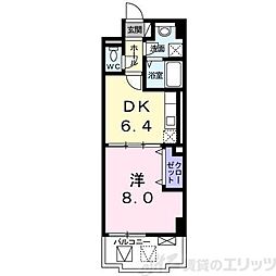 間取図画像 1DK