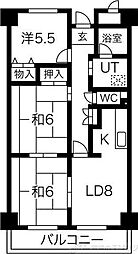 ロイヤルプラザ千里 3LDKの間取図画像