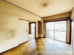 天王マンション:リビング