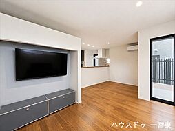 一宮市東五城字北作野:リビング