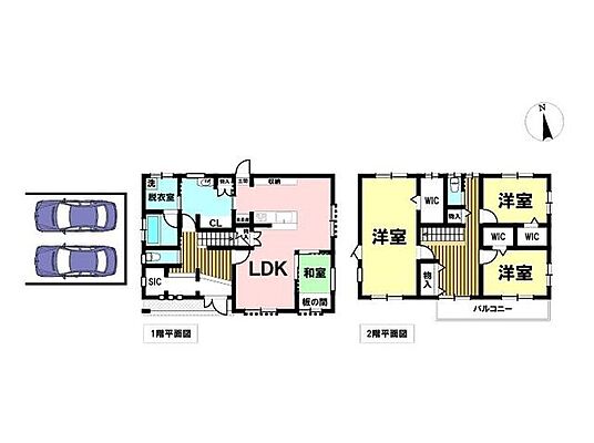 間取り 四日市市上海老町　中古一戸建て