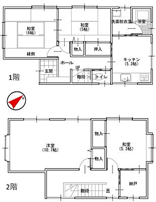 間取り KEM新潟市西区浦山1期