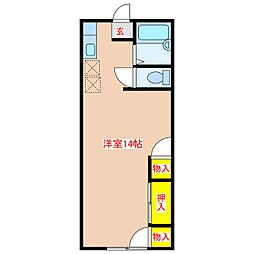 間取図画像 ワンルーム
