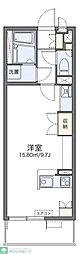 レオネクストグランフォーレスト ワンルームの間取図画像