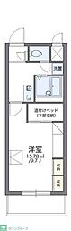 レオパレスグレイスフル 1Kの間取図画像