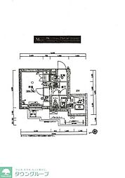 ジュイールパルフェ西新井 1Kの間取図画像