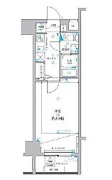 GRANDCOURTShinsuikouen 1Kの間取図画像
