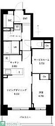 アーバンパーク谷在家 1SLDKの間取図画像