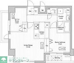 アーバンパーク綾瀬 6階1SLDKの間取り