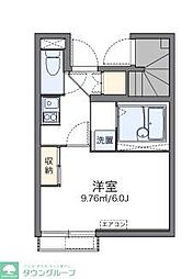 レオネクストラーラ 103 1階1Kの間取り