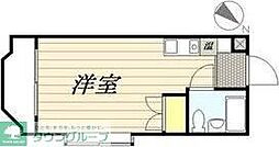 メゾン・ド・ジュディ ワンルームの間取図画像