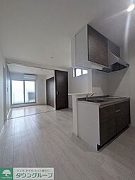 名古屋市営東山線 高畑駅 徒歩8分の賃貸アパート 3階1LDKのリビング/ダイニング