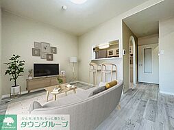 名古屋市営名城線 志賀本通駅 徒歩8分の賃貸マンション 4階2LDKのリビング/ダイニング