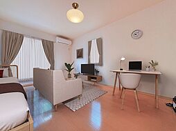 リブレア白鳥 201 2階1Kのリビング/ダイニング