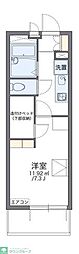 レオパレスヴェルーガ 1Kの間取図画像