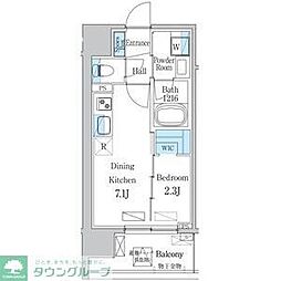 名古屋市千種区今池1丁目マンション 1DKの間取図画像