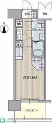 パルティール黒川本通り 1Kの間取図画像