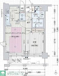 プレサンス新栄デコール 1LDKの間取図画像