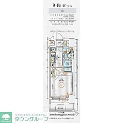名古屋市営鶴舞線 鶴舞駅 徒歩5分の賃貸マンション 6階1Kの間取り