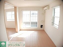 名古屋市営桜通線 鶴里駅 徒歩18分の賃貸アパート 2階2LDKのリビング/ダイニング