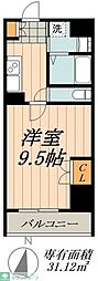名古屋市営名城線 茶屋ヶ坂駅 バス7分 (基幹バス)香流橋東下車 徒歩1分の賃貸マンション 12階1Kの間取り