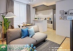 名古屋市営東山線 池下駅 徒歩7分の賃貸マンション 2階1LDKのリビング/ダイニング