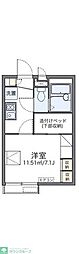 間取図画像 1K