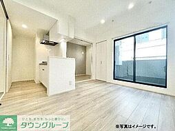 近鉄名古屋線 黄金駅 徒歩15分の賃貸アパート 1階1LDKのリビング/ダイニング