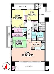 間取図画像 3LDK